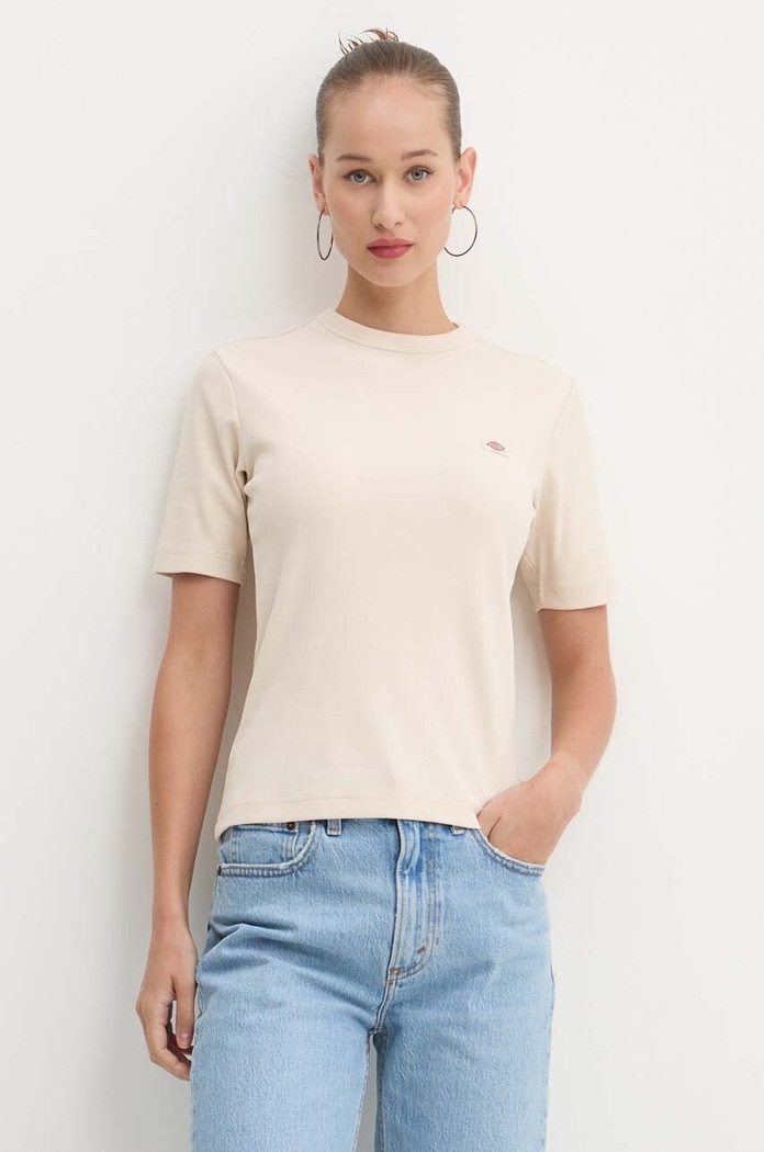Μπλουζάκι Dickies MARYSVILLE μπεζ DK0A4YHD