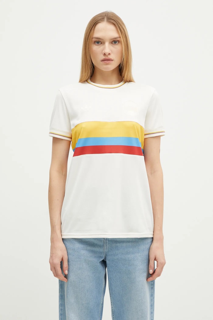 Футболка adidas Anniversary Jersey остальные бежевый IT2746