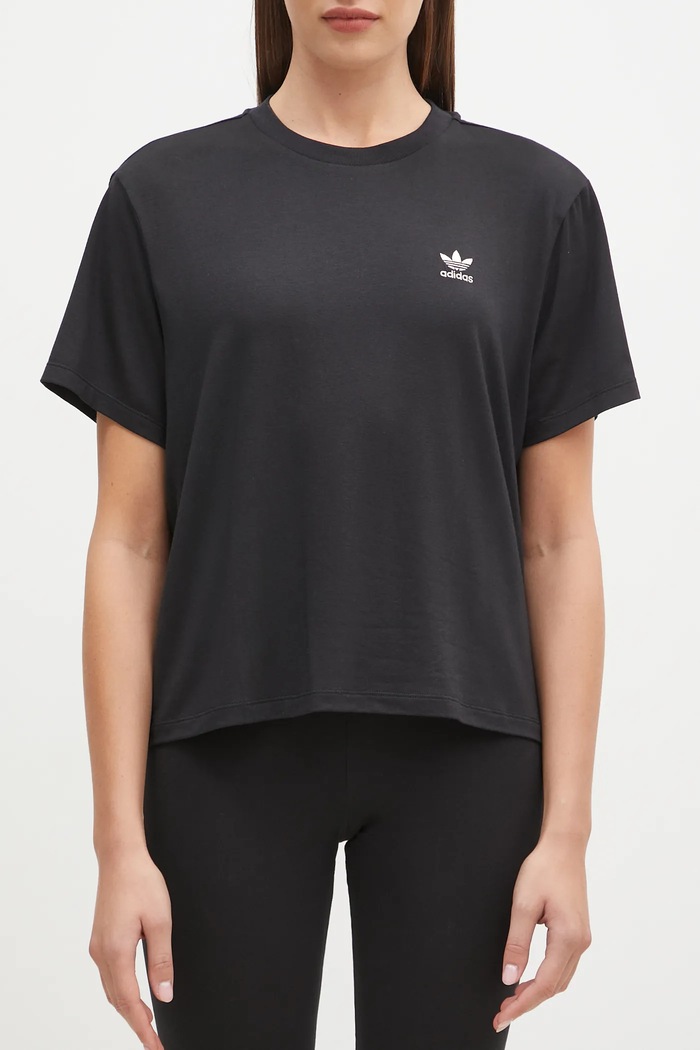 T-shirt Trefoil Tee Leopard adidas Originals IW8475 czarny