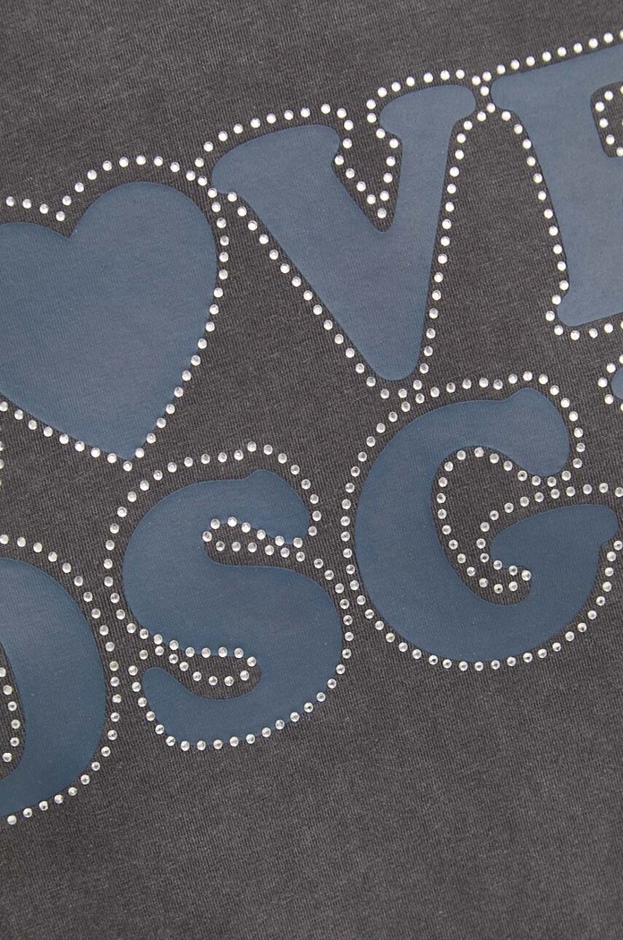 Desigual tricou LOVE 24WWTK85 gri