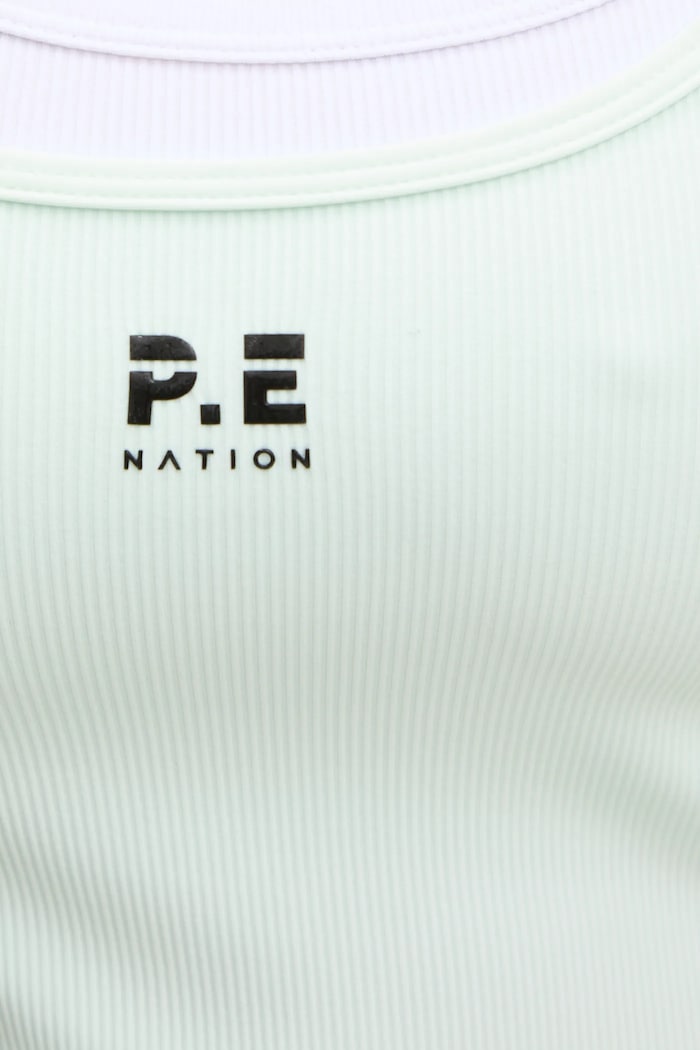 P.E Nation top de antrenament pentru femei Forward 243W134 verde