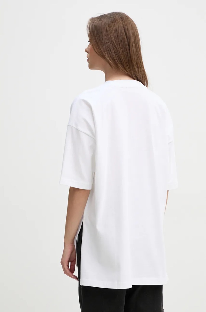 Дрехи Calvin Klein Jeans Памучна тениска Calvin Klein Jeans J20J224921 бял