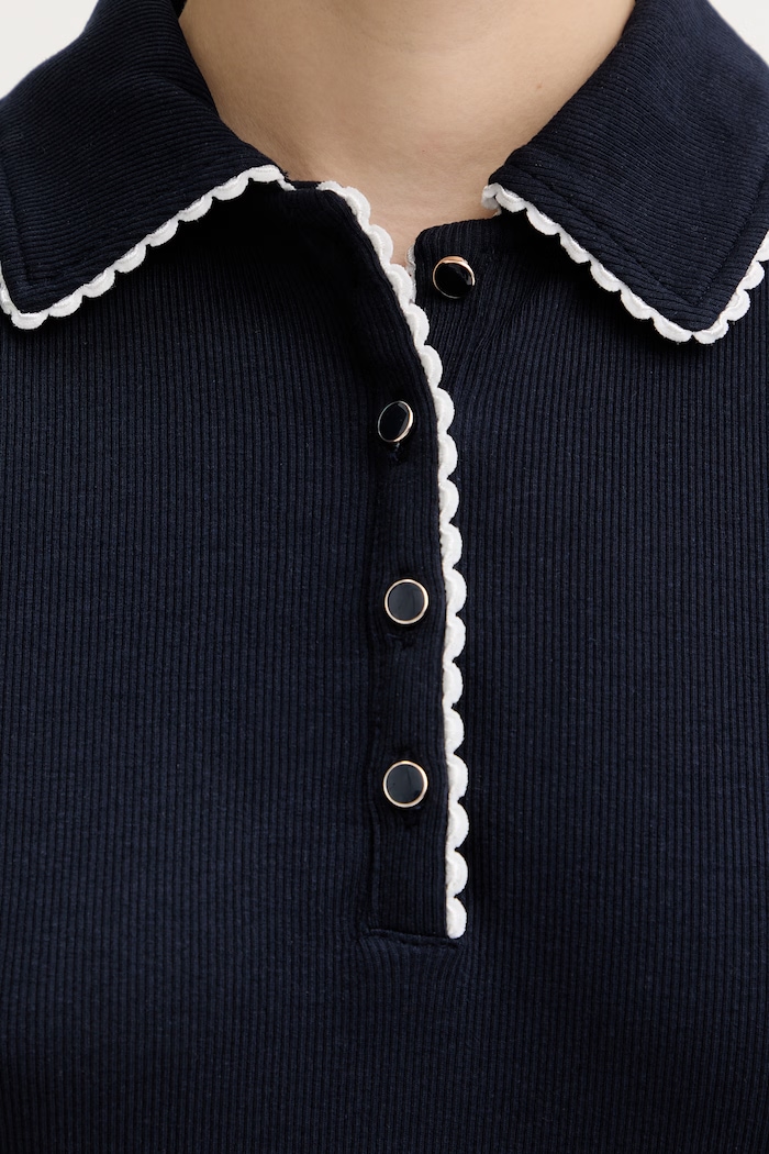 Morgan top DLOLI DLOLI blu navy