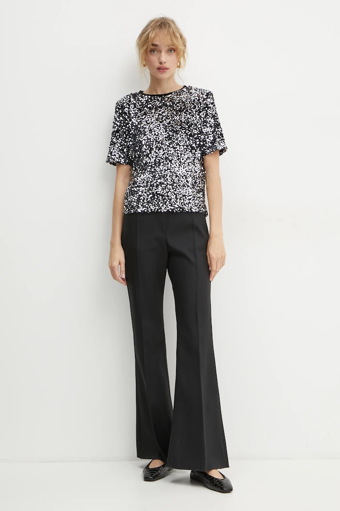 Morgan t-shirt DYNE DYNE fekete AW24