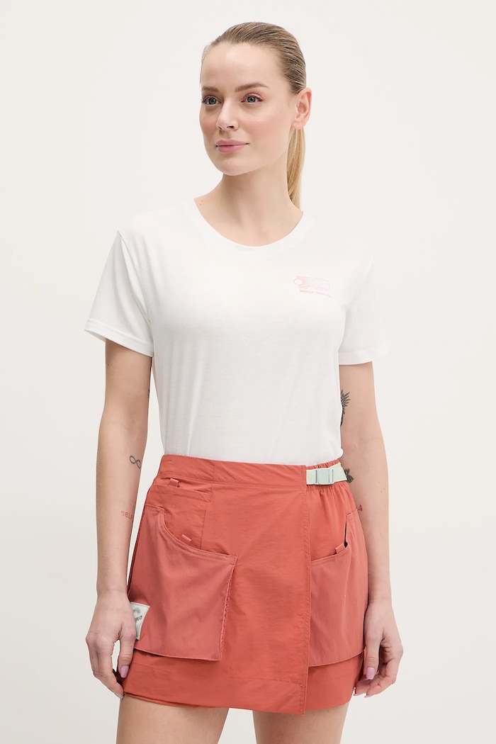 Odjeća Majica kratkih rukava Helly Hansen SKOG 63083 bijela