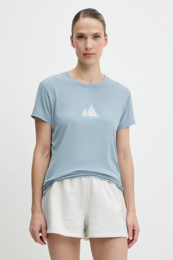 Helly Hansen t-shirt SKOG niebieski 63083