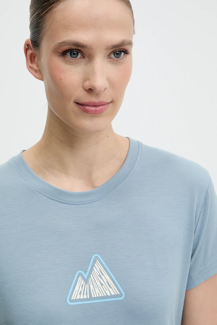 Helly Hansen t-shirt SKOG niebieski 63083