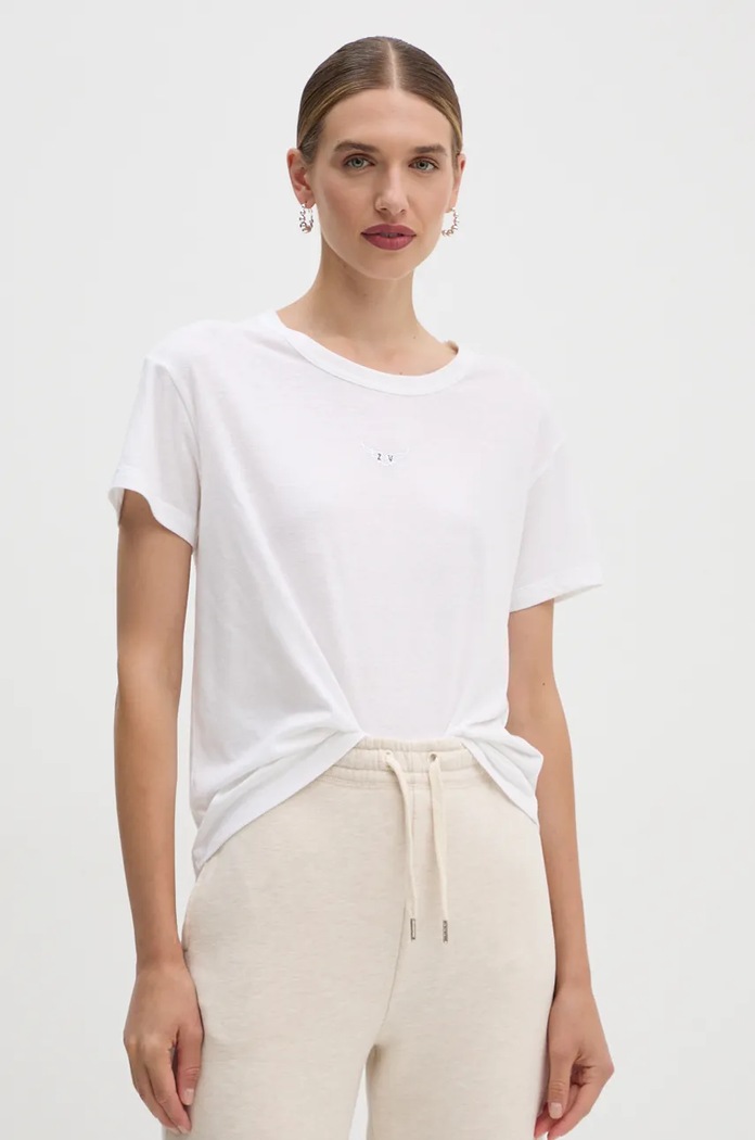 Μπλουζάκι ZADIG&VOLTAIRE μπεζ JWTS01669