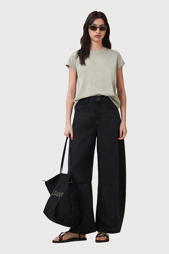 Βαμβακερό μπλουζάκι AllSaints ANNA W191JB