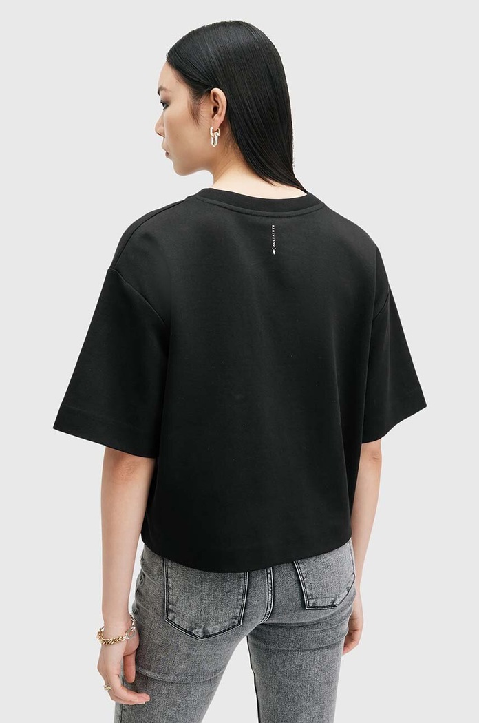 Bavlněné tričko AllSaints TILLIE TEE černá W050JA