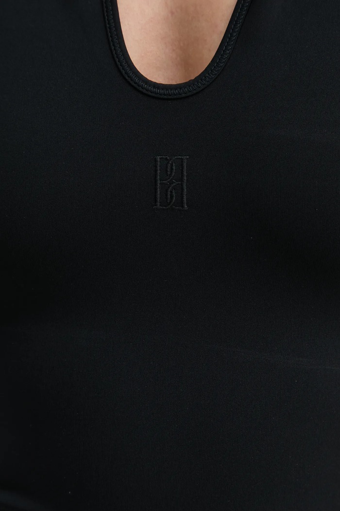 Tričko By Malene Birger VENAZIA Q72465001 čierna