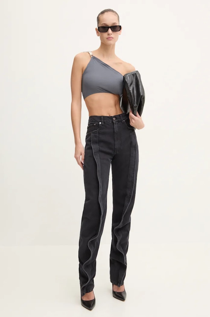 Top Rick Owens Lilies LI02D5192RV siva AW24
