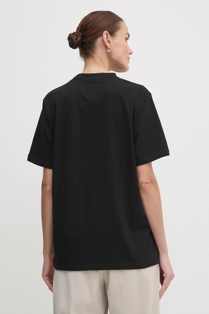 Odzież Drivemebikini t-shirt bawełniany Tutto Passa 2025.DRV.005.BL czarny