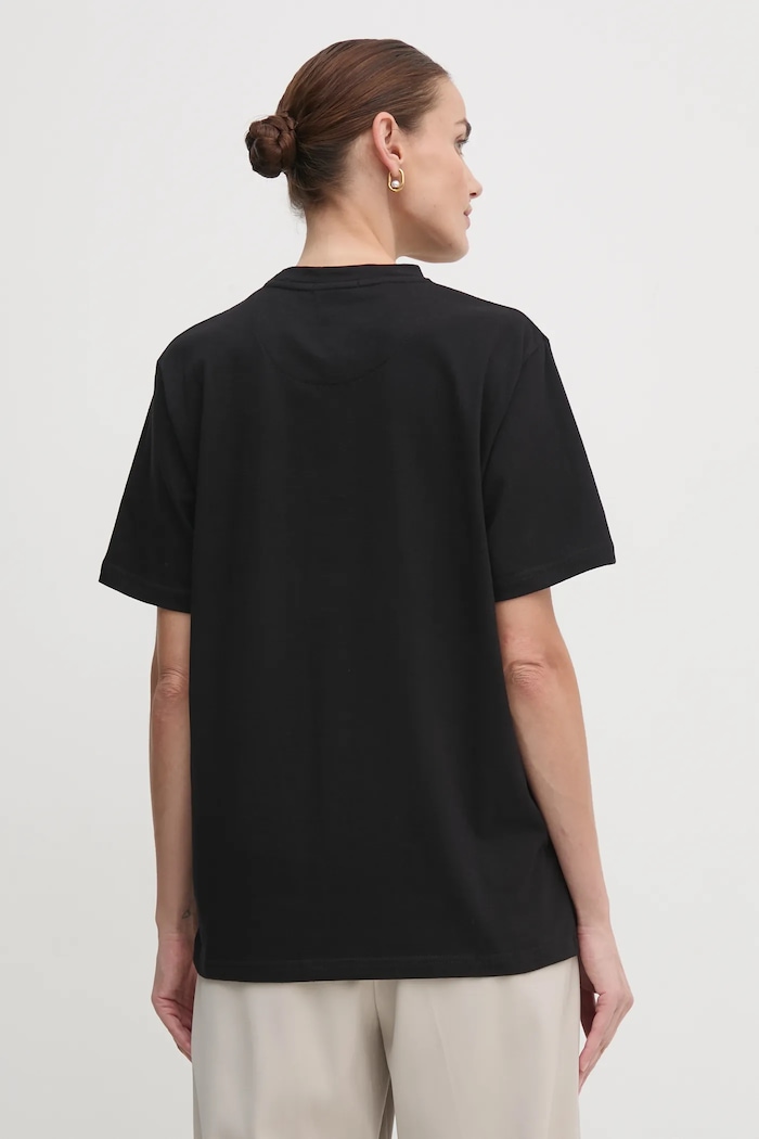 Odzież Drivemebikini t-shirt bawełniany Tutto Passa 2025.DRV.005.BL czarny