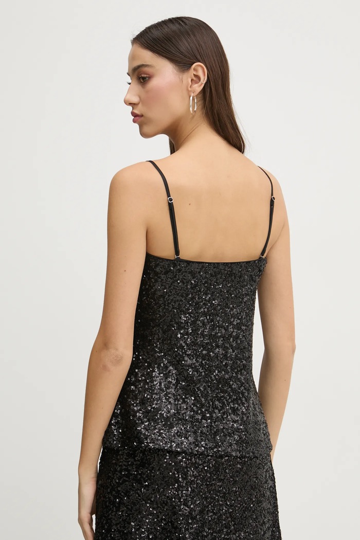 Ρούχα Μπλουζάκι Abercrombie & Fitch KI140.4635.901 μαύρο
