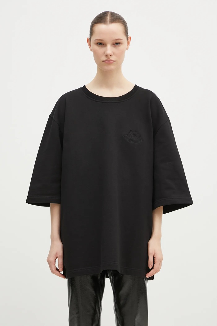Fiorucci cotton t-shirt Angel cotton black U01FPSCR109CJ05BK01