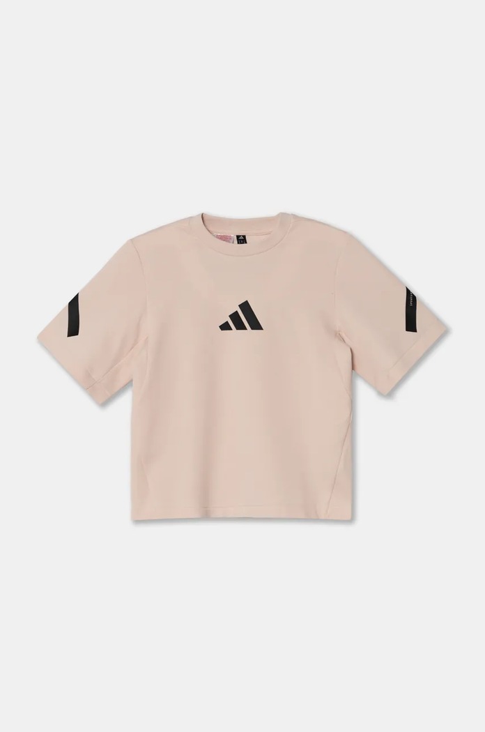 adidas t-shirt dziecięcy J ZNE TEE pozostałe różowy JF2846