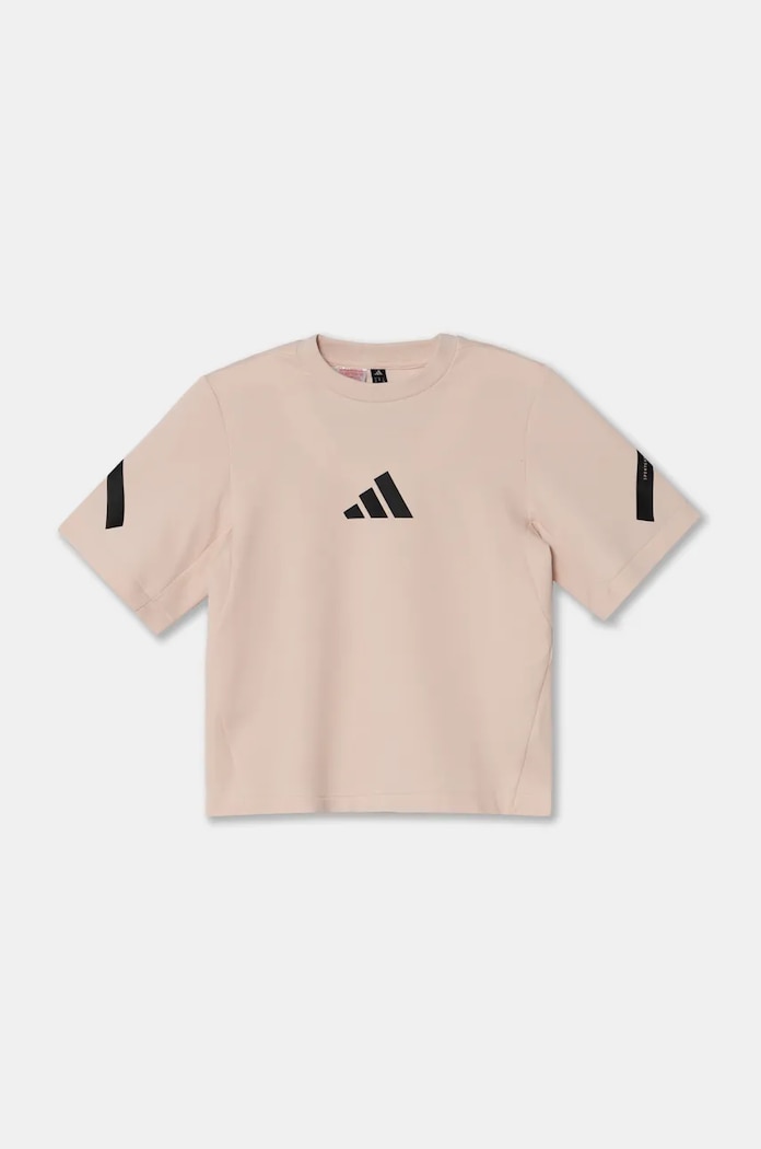 adidas t-shirt dziecięcy J ZNE TEE pozostałe różowy JF2846