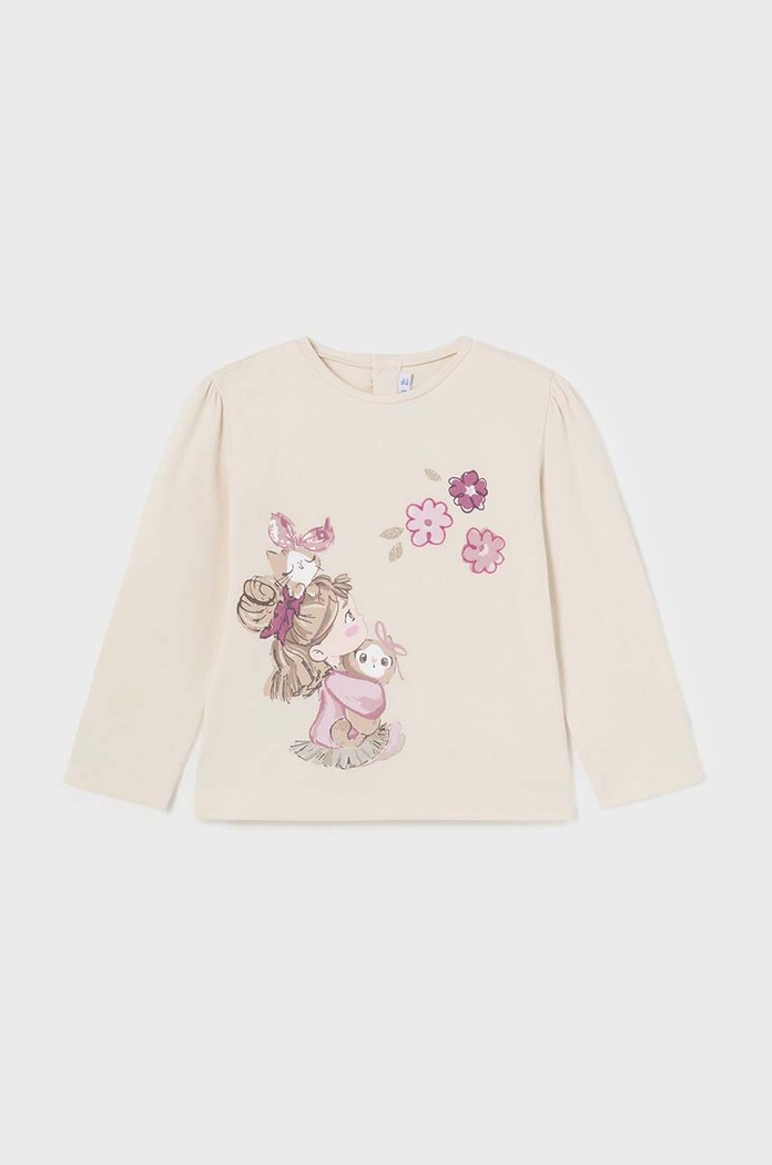 Mayoral Longsleeve copii 2-pack 2052.4H.Baby.9BYH roz AW24
