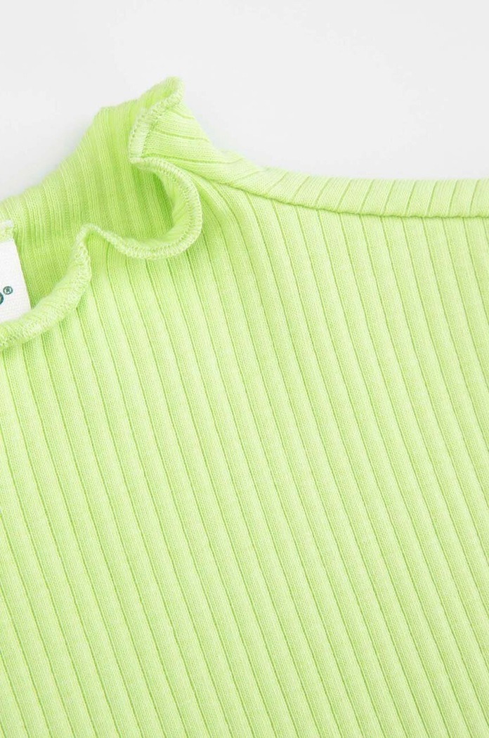 Dziewczynka Coccodrillo t-shirt dziecięcy ZC4143201AGJ zielony