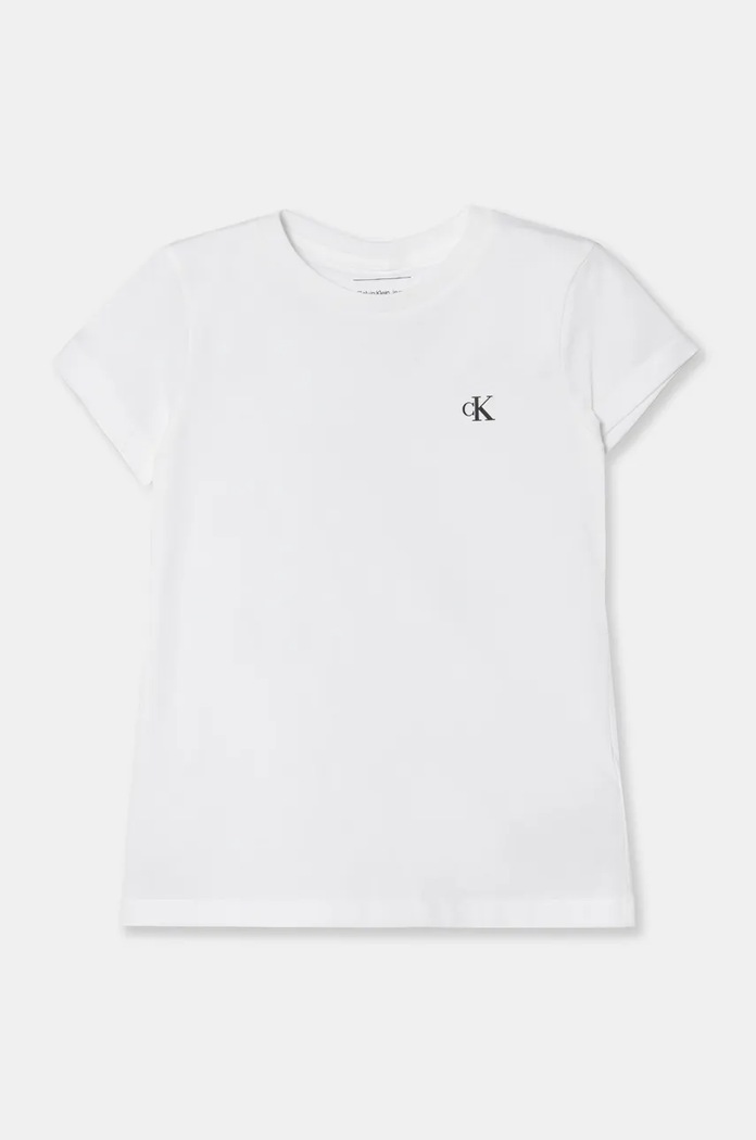 Dziewczynka Calvin Klein Jeans t-shirt bawełniany dziecięcy 2-pack IG0IG02741.9BYH.128.176 czerwony