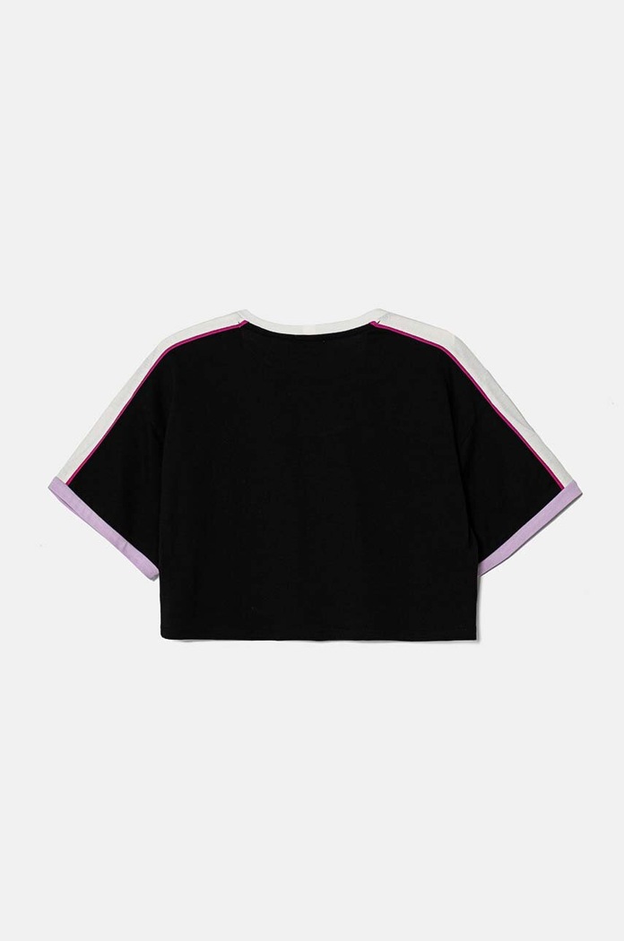 United Colors of Benetton T-shirt bawełniany dziecięcy 3I1XC10JV.G.Seasonal czarny AW24
