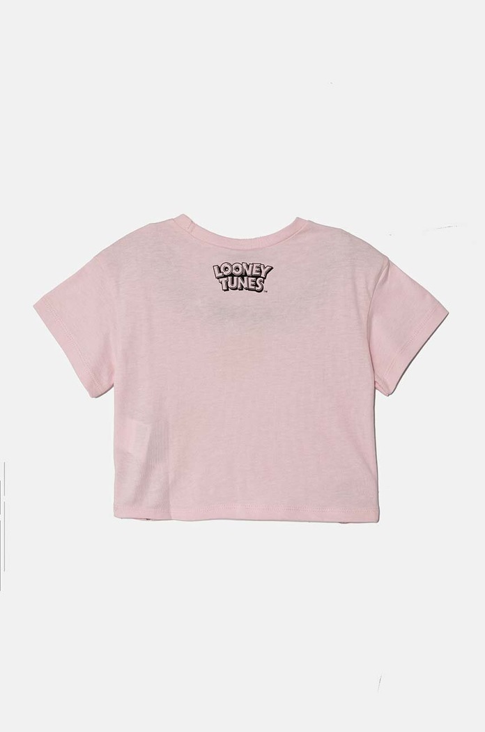 Dětské bavlněné tričko United Colors of Benetton 3I1XG10HF.P.Seasonal růžová AW24