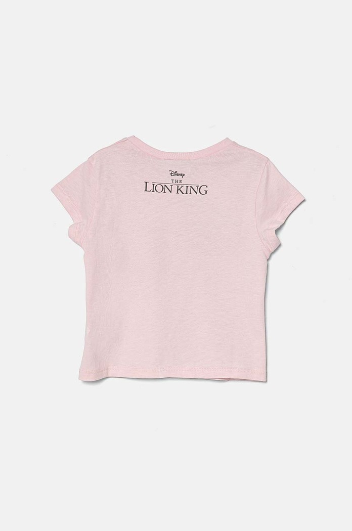 United Colors of Benetton t-shirt bawełniany dziecięcy 3I1XG10GS.P.Seasonal różowy AW24