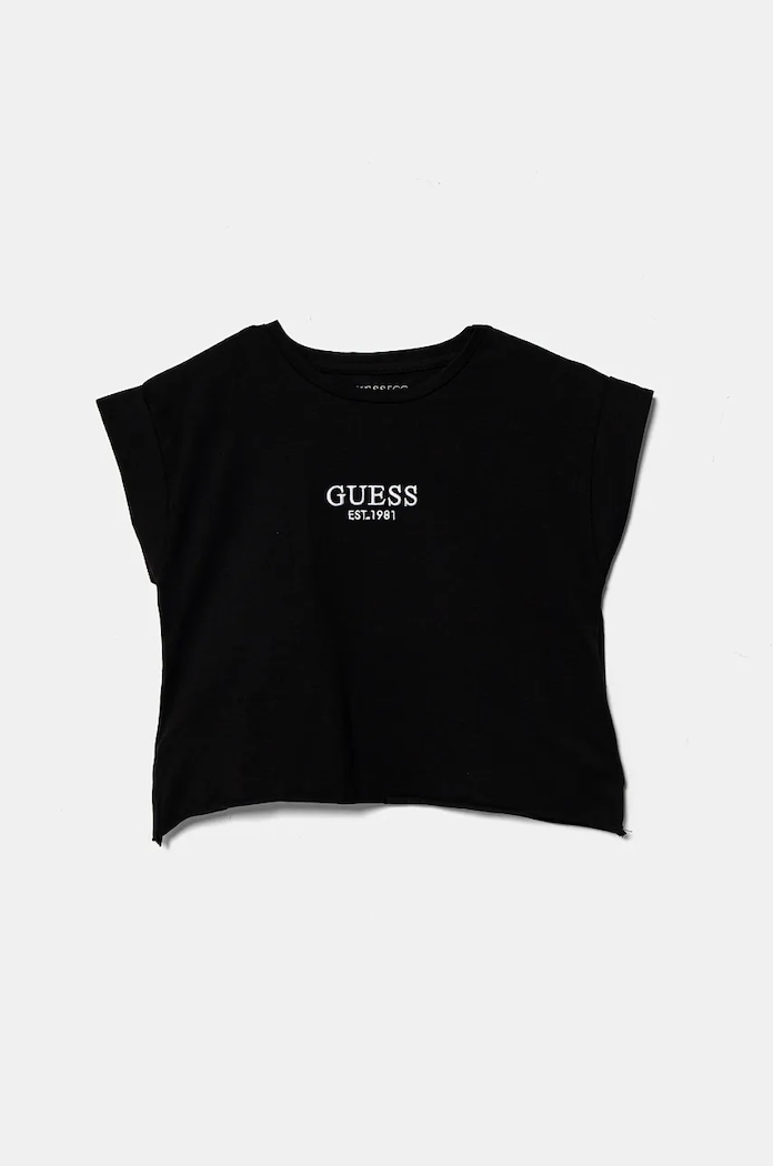 Dětské tričko Guess s elastanem černá J4BI34.J1314.9BYH
