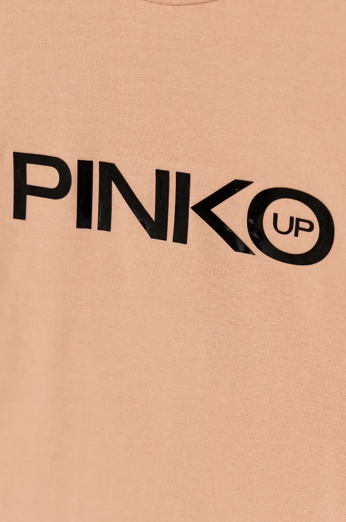 Детска тениска Pinko Up F4PIJGTH092 оранжев AW24