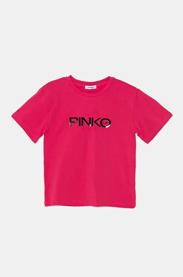Dětské tričko Pinko Up s elastanem růžová F4PIJGTH092