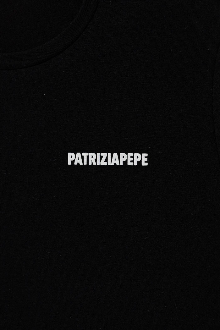 Fete Patrizia Pepe tricou copii J061 7M0861 negru