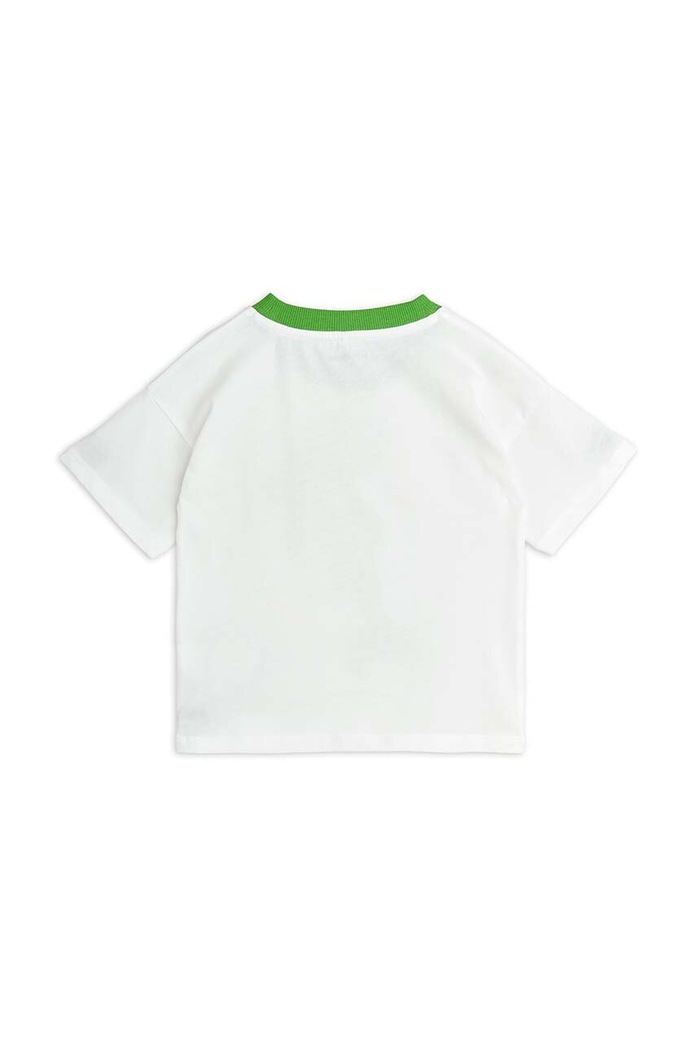 Băieți Mini Rodini Tricou de bumbac pentru copii Dolphin 2462012775 alb