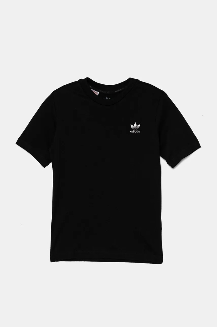 adidas Originals tricou de bumbac pentru copii TEE IW3495 negru SS26