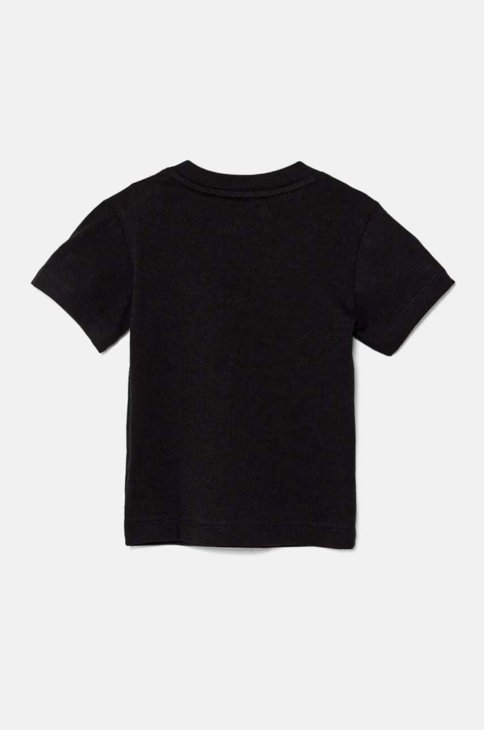 adidas Originals Παιδικό βαμβακερό μπλουζάκι adidas Originals TREFOIL TEE IX5113 μαύρο AW24