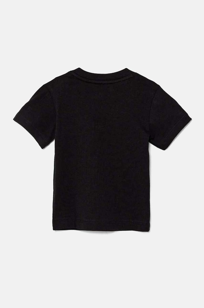 adidas Originals Παιδικό βαμβακερό μπλουζάκι adidas Originals TREFOIL TEE IX5113 μαύρο AW24