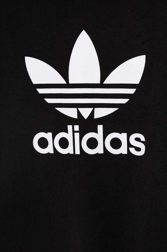 adidas Originals t-shirt dziecięcy TREFOIL TEE czarny IY7421