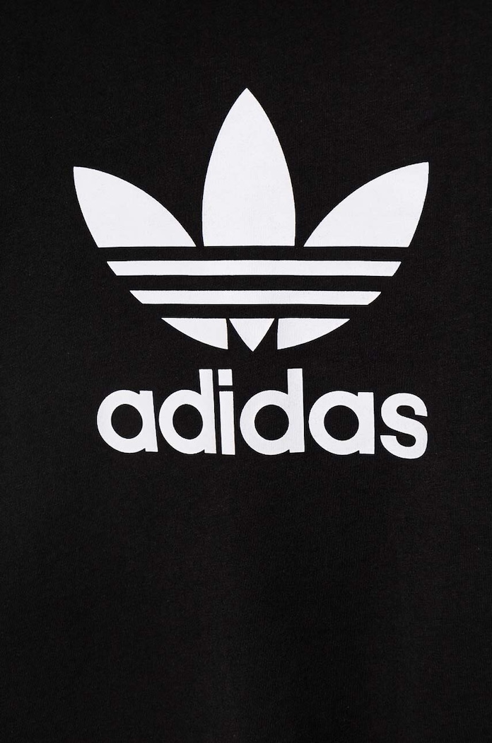 adidas Originals t-shirt dziecięcy TREFOIL TEE czarny IY7421