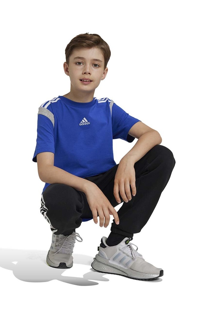 adidas T-shirt bawełniany dziecięcy B T CB JH1080