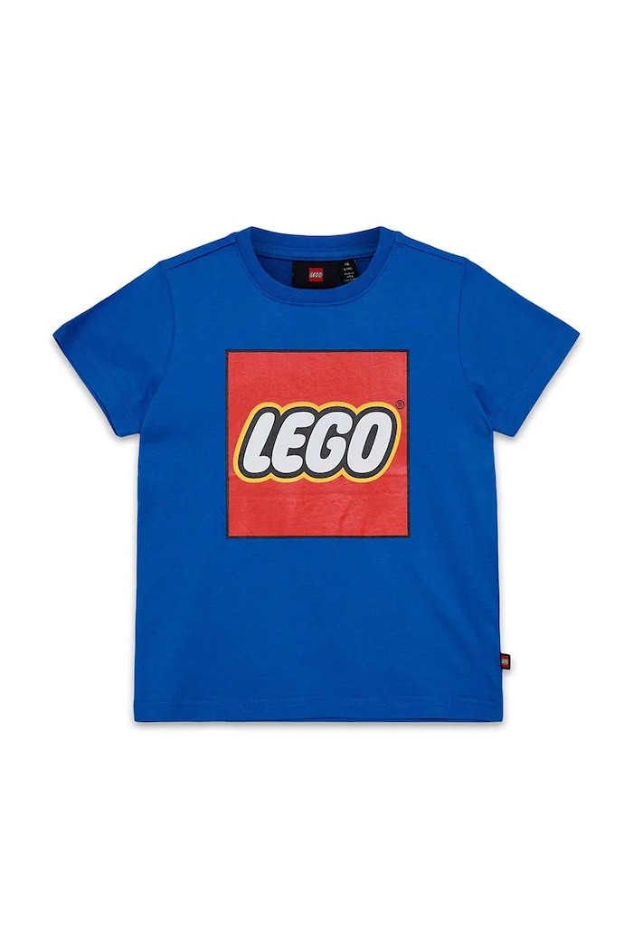 Detské bavlnené tričko Lego LWTANO 631 modrá 12011363
