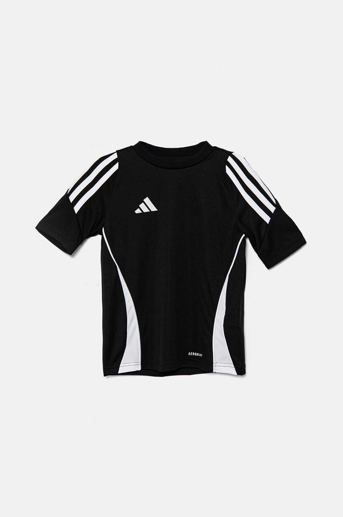 Дитяча футболка adidas Performance TIRO24SYY круглий виріз чорний IJ7674