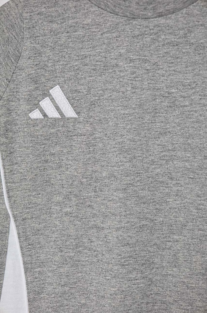 CHLAPEC Dětské bavlněné tričko adidas Performance TIRO24 SWTEEY IR9356 šedá