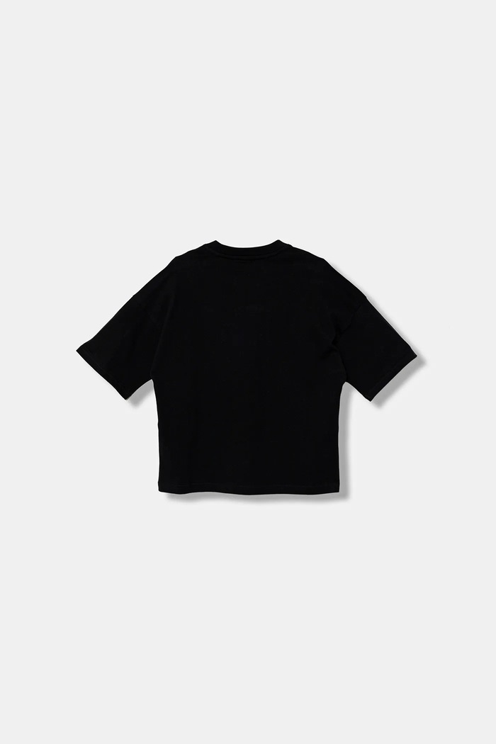 Chłopiec adidas Originals t-shirt bawełniany dziecięcy TEE IW3507 czarny