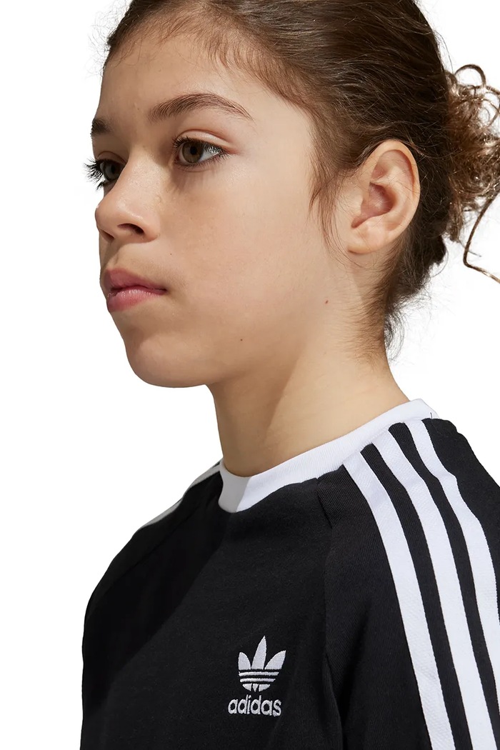 Dětské bavlněné tričko adidas Originals 3STRIPES TEE IX7626