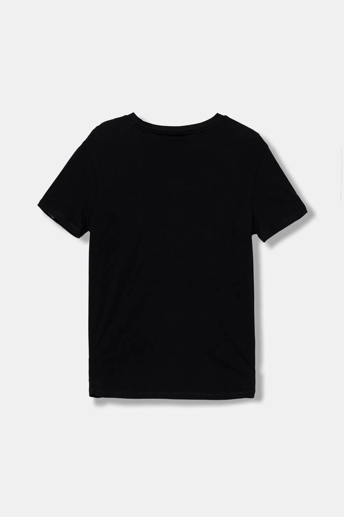 Детская хлопковая футболка Napapijri SALIS SS 2 NP0A4GEH0411.134.164 чёрный AW25