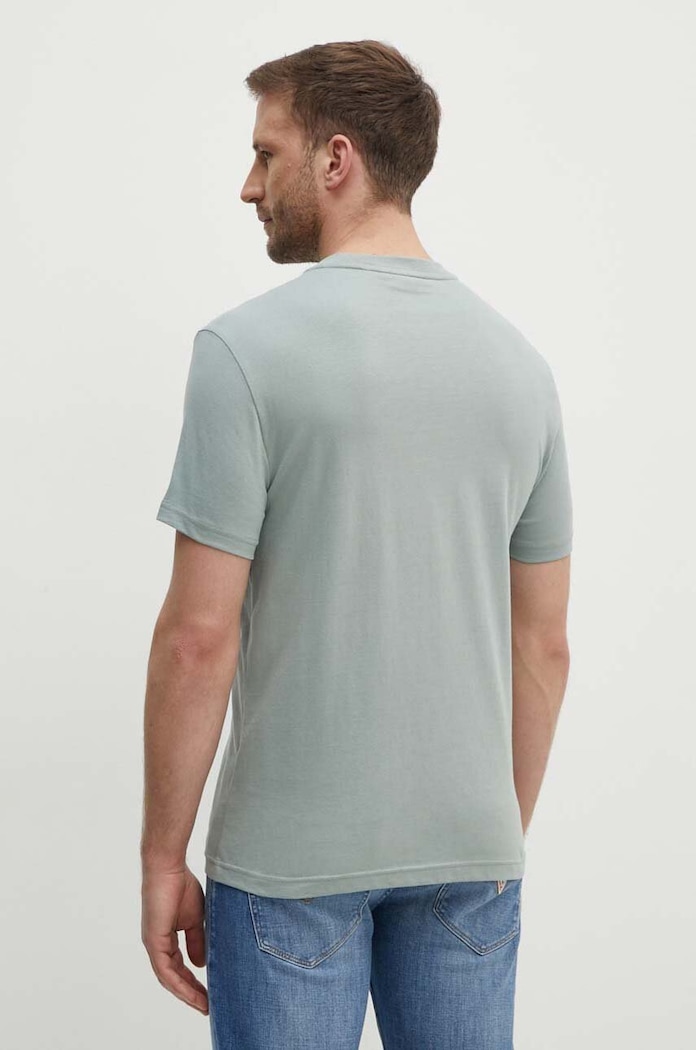 Odzież Calvin Klein t-shirt bawełniany K10K113110 szary