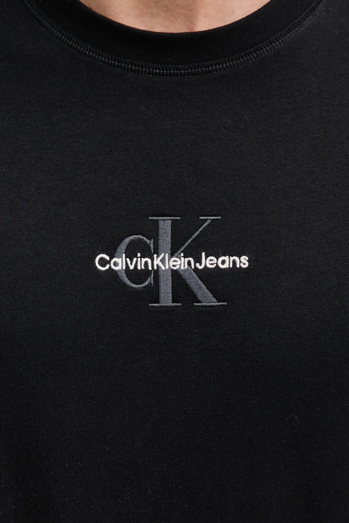 Bavlnené tričko Calvin Klein Jeans Calvin Klein Jeans čierna J30J325649