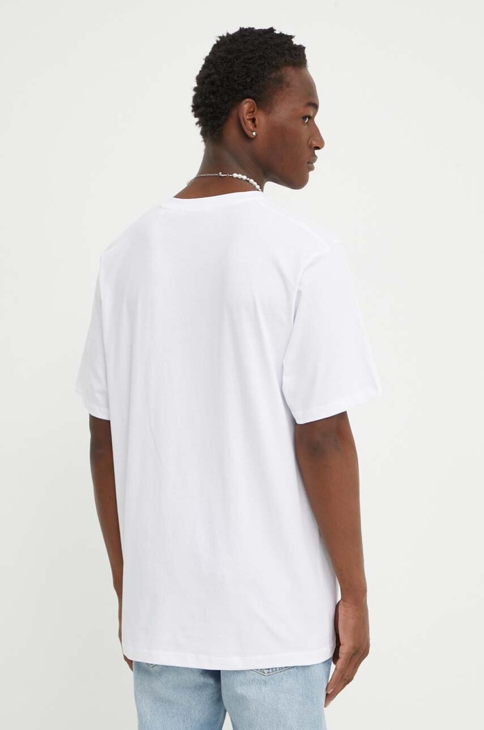 Îmbrăcăminte Les Deux tricou din bumbac LDM101179 alb