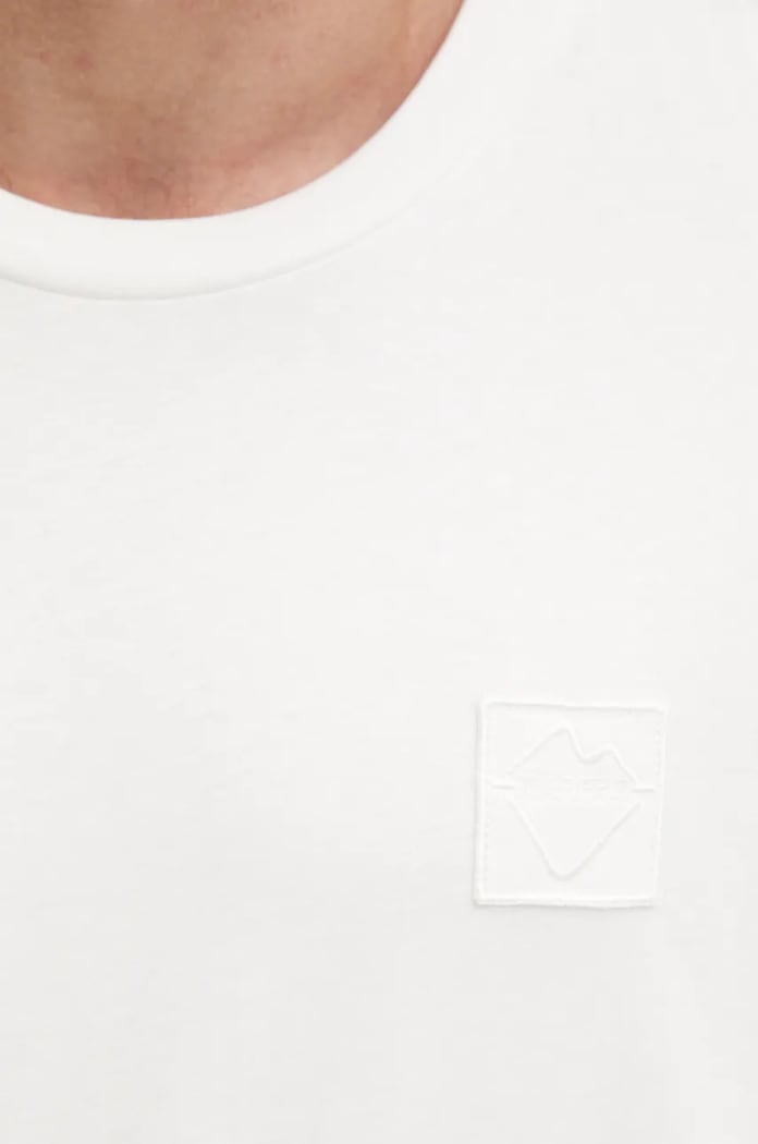 Iceberg t-shirt bawełniany F02E.6327 beżowy