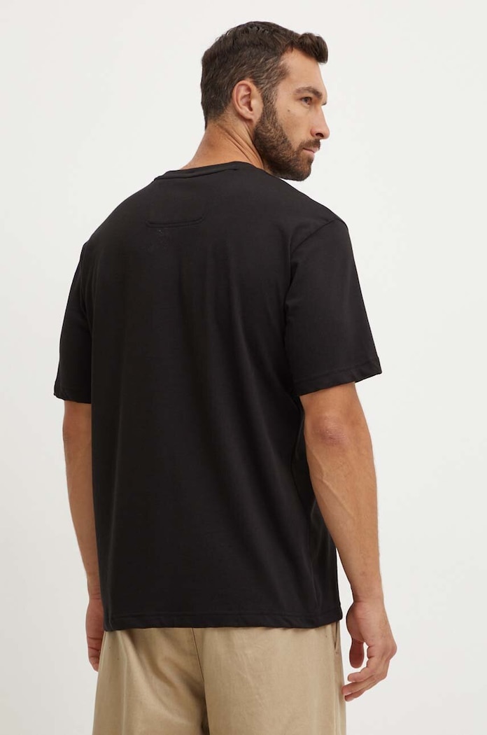 BOSS Green tricou bărbați din bumbac Tee 10 50519368 negru SS26